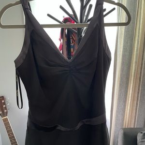 Vera wang brown “maids” bridesmaid dress 12